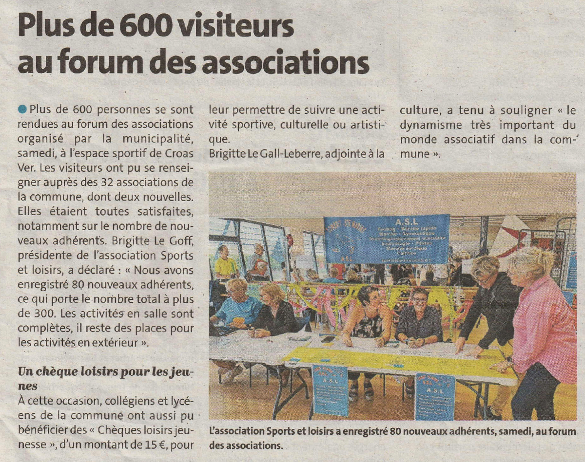 L'ASL à le vent en poupe